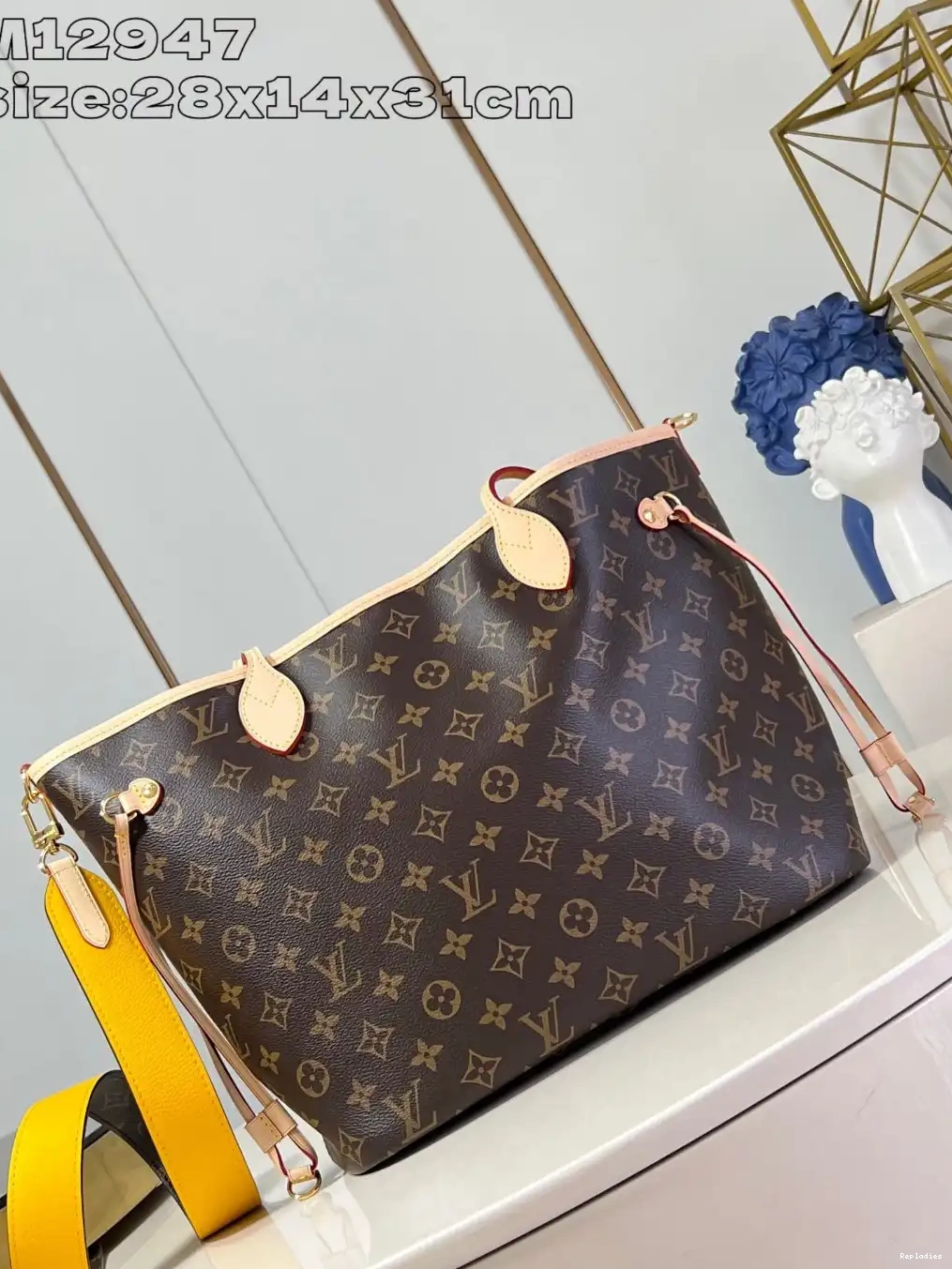 Cheap Out Neverfull Louis Bandoulière Inside MM-31*28*14cm Vuitton 0617